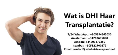 Haartransplantatie DHI: Wat Maak Het Uniek?